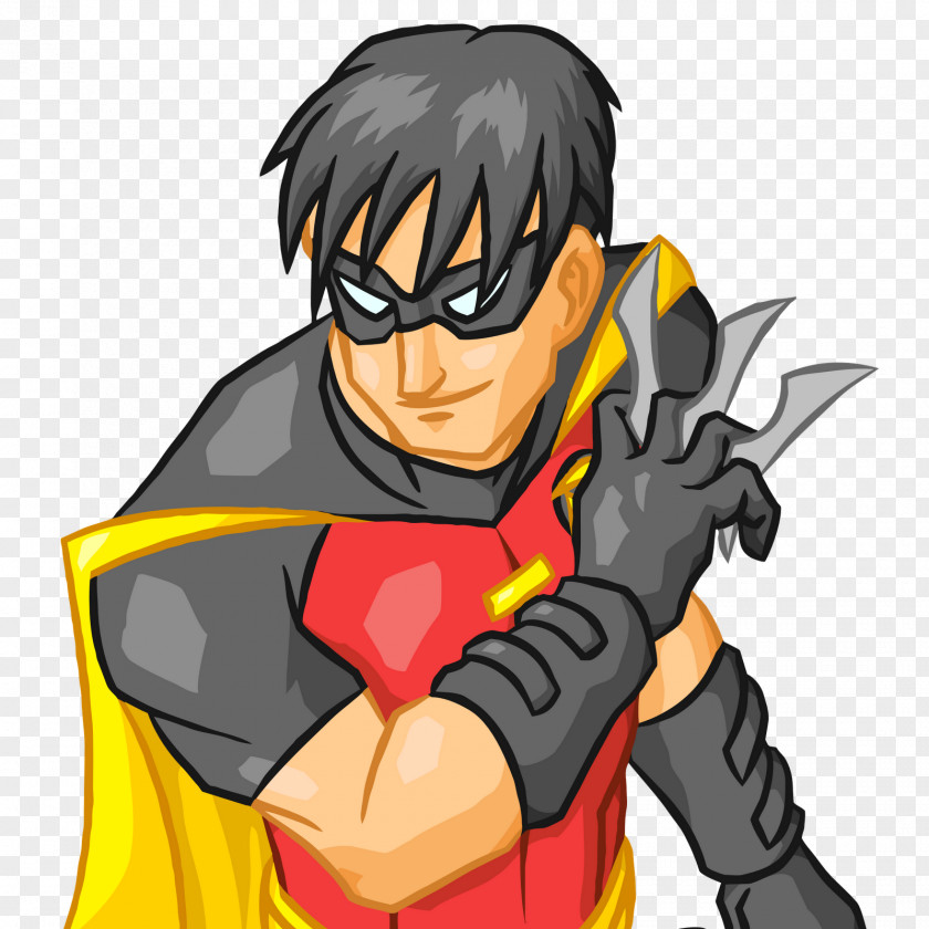 Wonder Boy Robin Dick Grayson Batman Superhero Teen Titans PNG