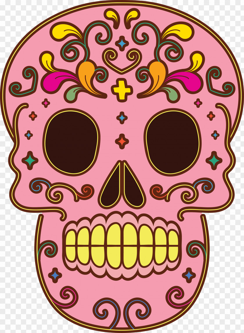 Calavera Day Of The Dead Día De Muertos PNG