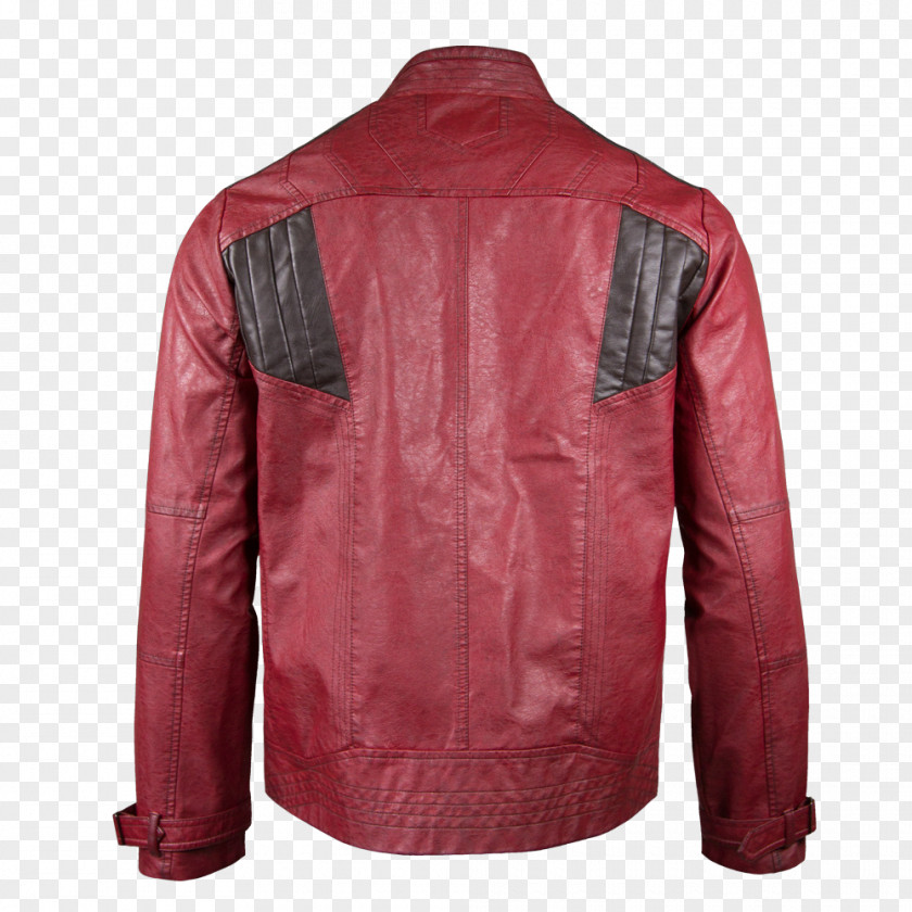 Jacket Leather Star-Lord Marvel Cinematic Universe Coat PNG