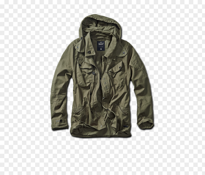 Military Jacket With Hood Black M-1965 Field Clothing Coat PNG