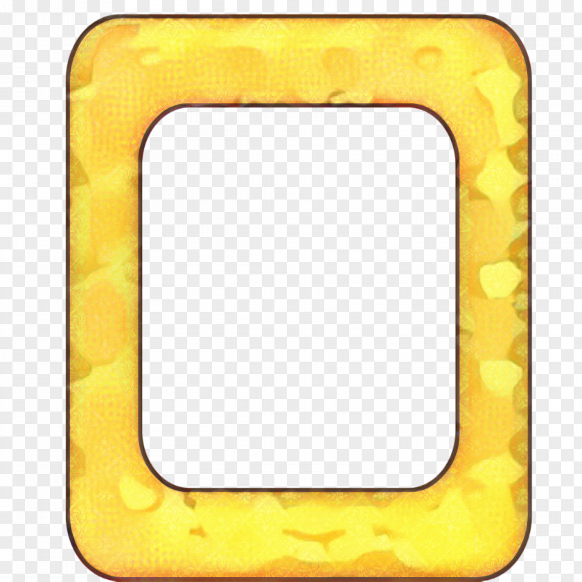 Rectangle Yellow Picture Cartoon PNG