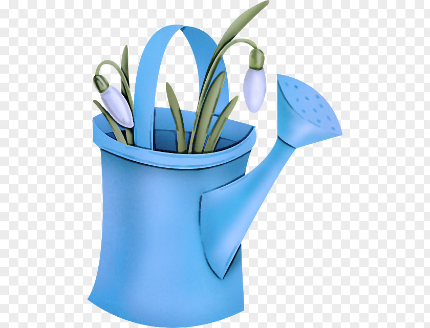 Watering Can Tulip Blue Flowerpot Clip Art Flower Plant PNG