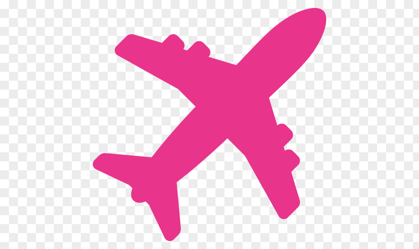 Wing Logo Pink Magenta PNG