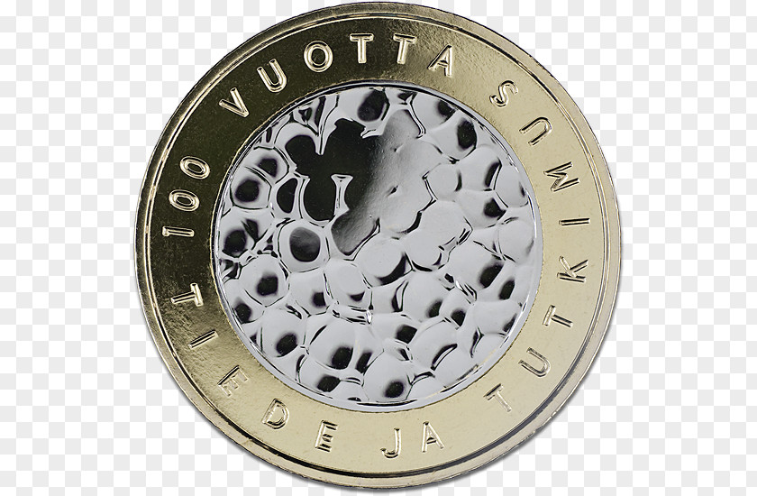 Coin Euro Coins Finland 5 Note PNG