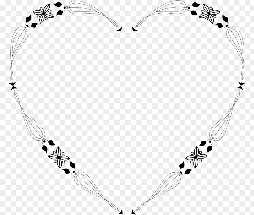 Heart Right Border Of Decorative Arts Geometry Line PNG