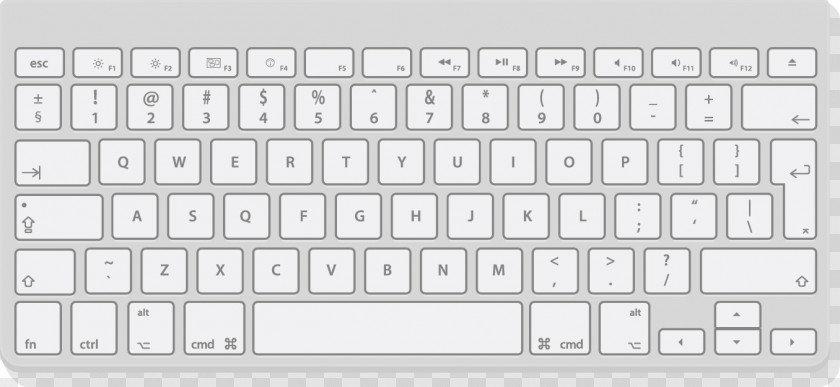 Keyboard Vector Computer Macintosh Magic Mouse Trackpad PNG