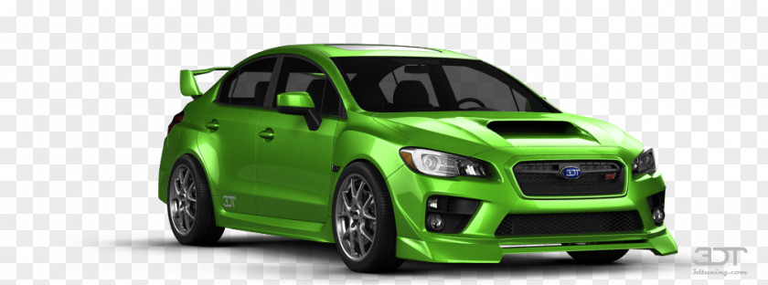 Subaru Impreza WRX STI Compact Car Mid-size PNG