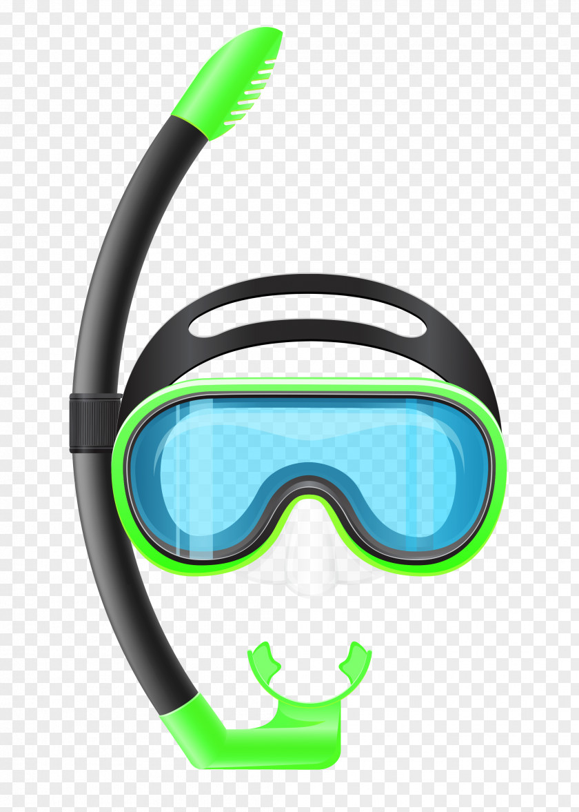 Transparent Snorkel Mask Clipart Snorkeling Diving Scuba Clip Art PNG