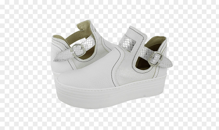 Chana White Shoe Black Geox Sneakers PNG