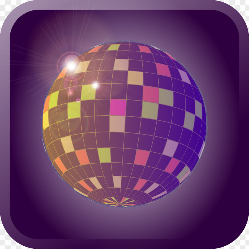 Fully Fledged Sphere Purple PNG