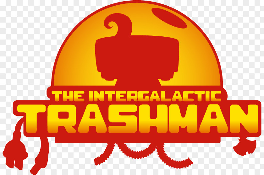 Garbage Man Logo Intergalactic Platform Game Waste Collector PNG