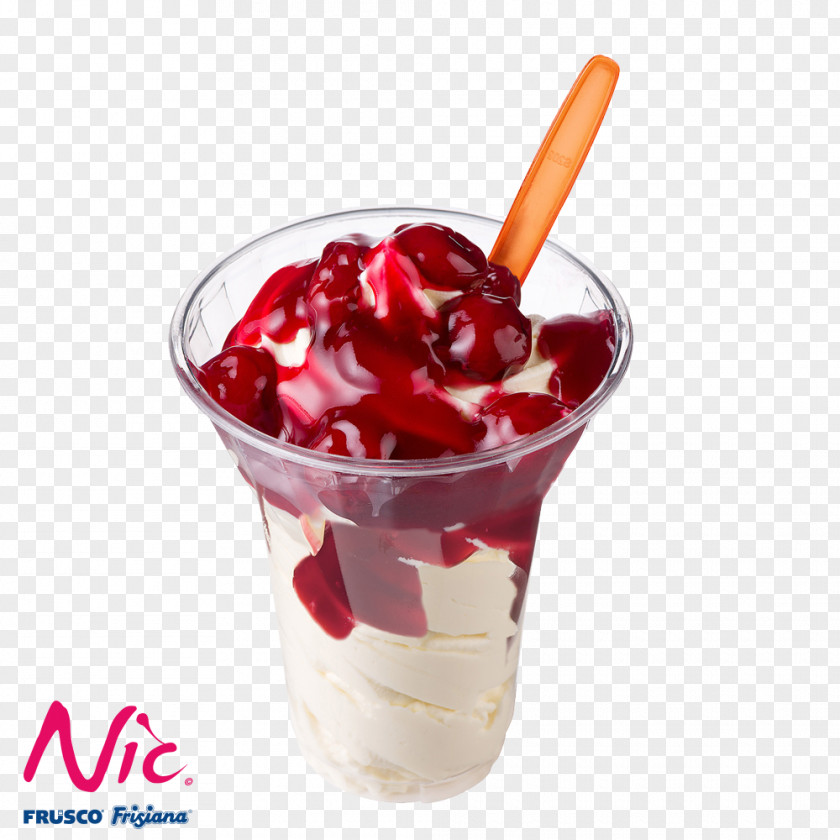 Ice Cream Sundae Gelato Frozen Yogurt Sorbet Parfait PNG