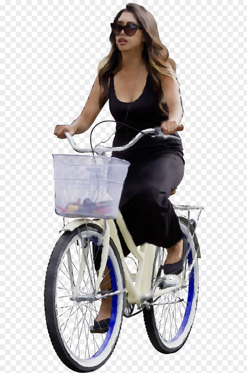 Bicycle Basket Saddle Wheel Accessory Vehicle Part PNG