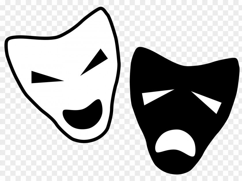 Black And White Drama Musical Theatre Performing Arts PNG