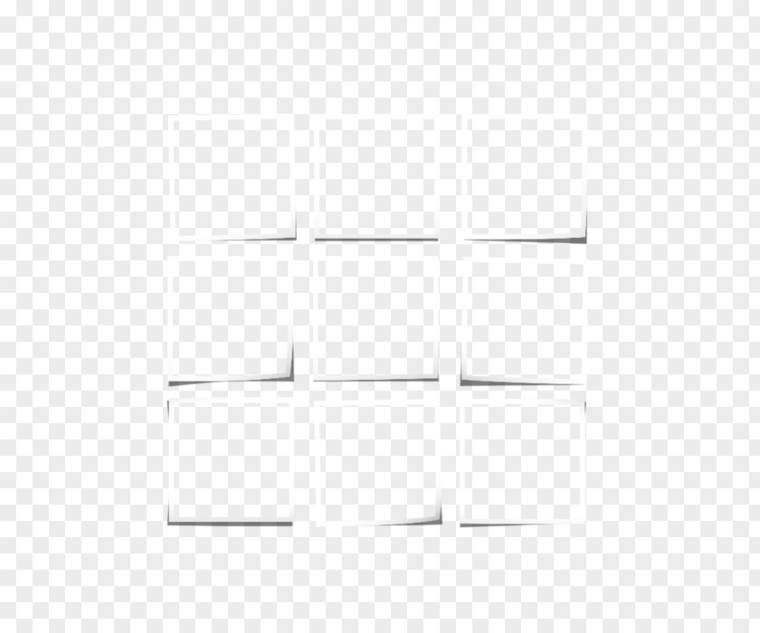 Design Black And White Square PNG