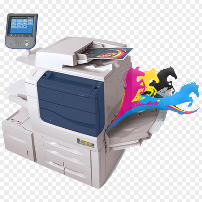 Printing Photocopier Xerox Multi-function Printer Color PNG