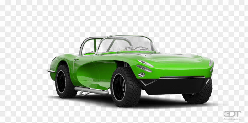 Sports Car Vintage Automotive Design Model PNG