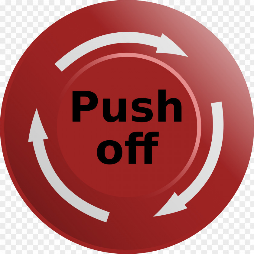 Stop Kill Switch Push-button Clip Art PNG