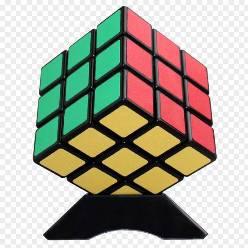Upright Cube Rubiks Revenge Puzzle Pocket PNG