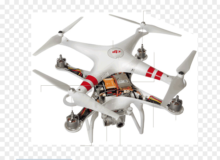 Helicopter Unmanned Aerial Vehicle Phantom DJI Quadcopter PNG