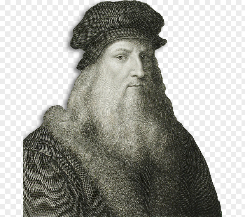 Lucan Portrait Of Leonardo Da Vinci Italian Renaissance PNG