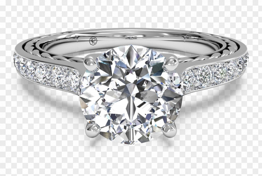 Wedding Ring Engagement Ritani PNG