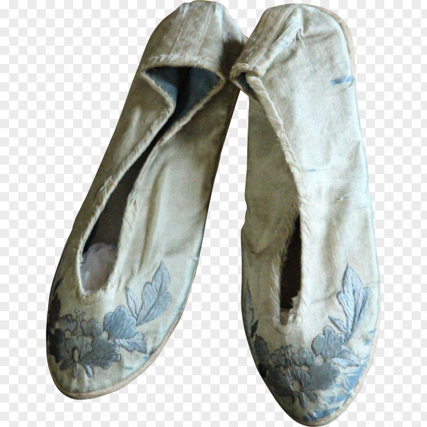 Antique Slipper High-heeled Shoe Flip-flops PNG