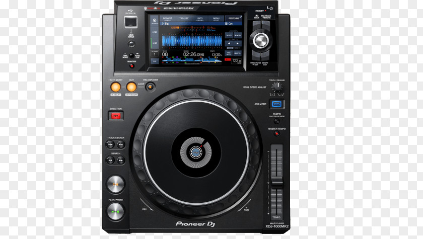 Dj Machine Pioneer DJ Disc Jockey Controller XDJ-1000 Virtual PNG