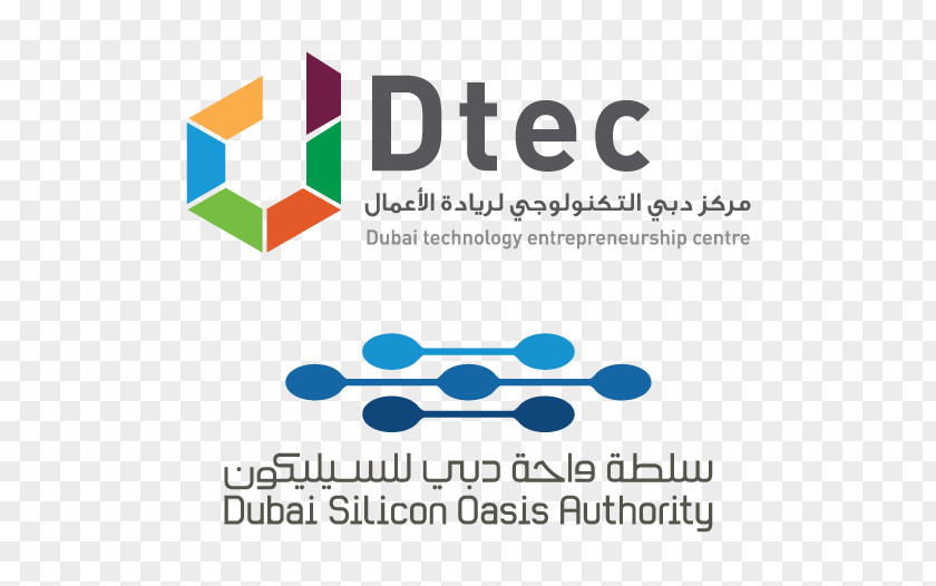 DTEC Dubai Technology Entrepreneur Centre Silicon Park Logo Brand Product PNG