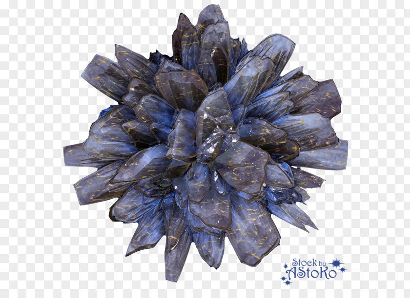 Mineral Geode Crystal PNG