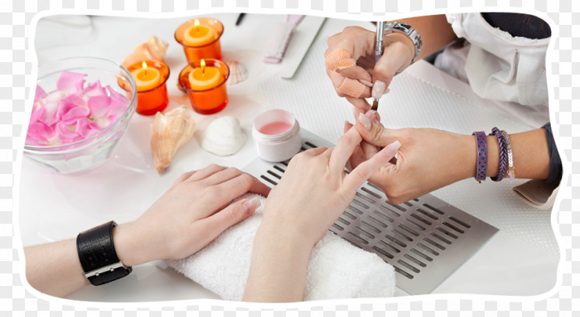 Nail Beauty Parlour Salon Technician Artificial Nails PNG