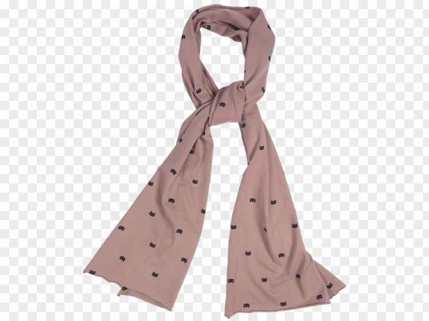 Scarf Neck Stole Pink M PNG