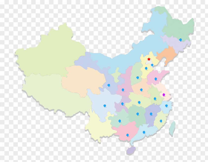 China Provinces Of World Map Blank PNG
