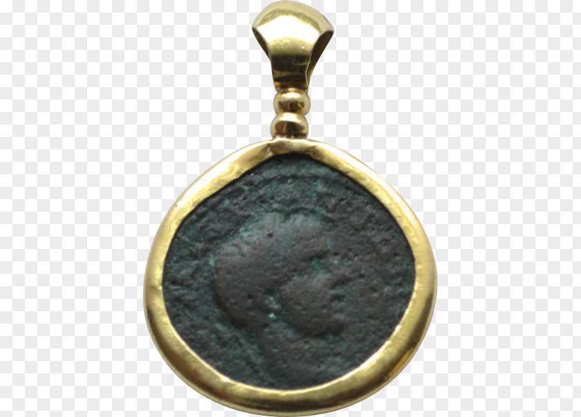 Coin Locket Silver Bronze PNG