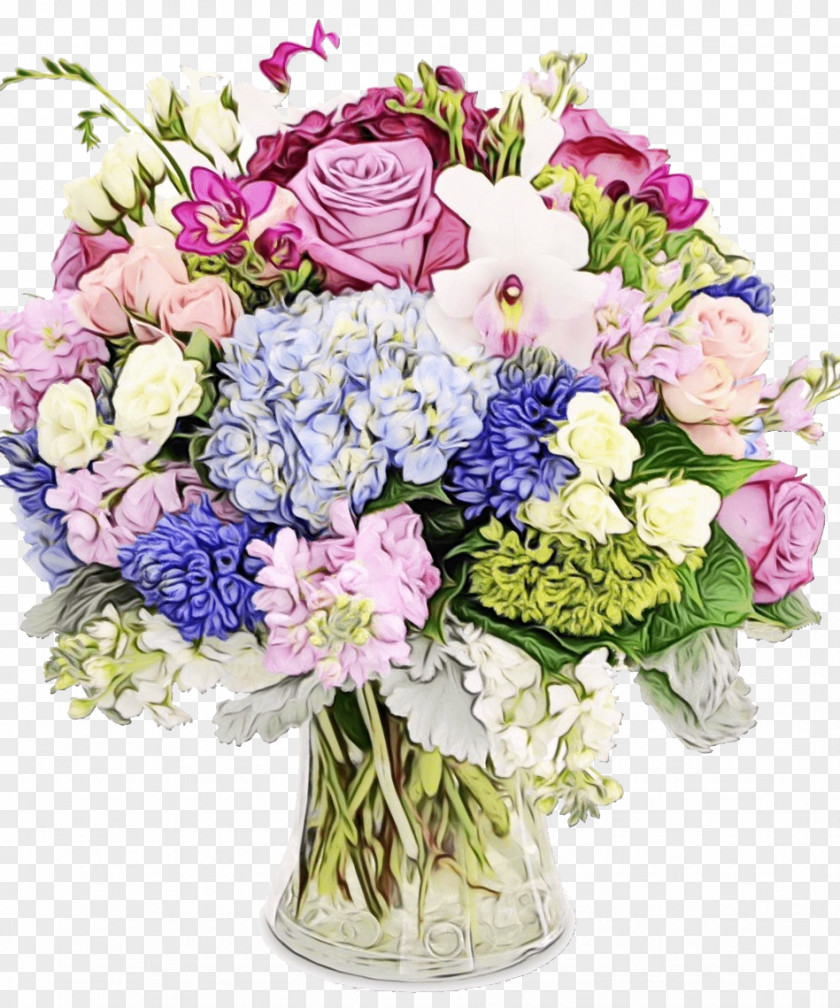 Flower Bouquet Floristry Floral Design Hydrangea PNG