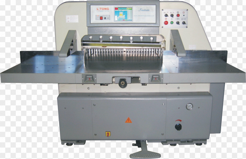 Guillotine Machine Paper Cutter Printing PNG