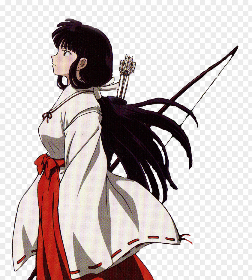 Kikyo Kagome Higurashi Miroku Shippo Naraku PNG