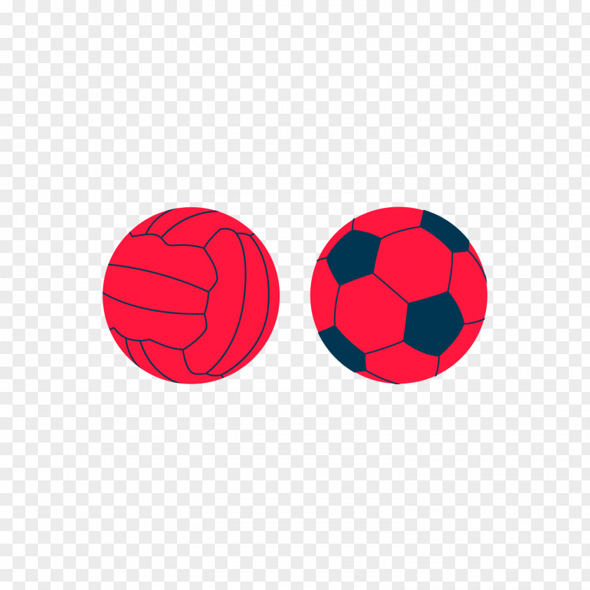 Two Football Euclidean Vector PNG
