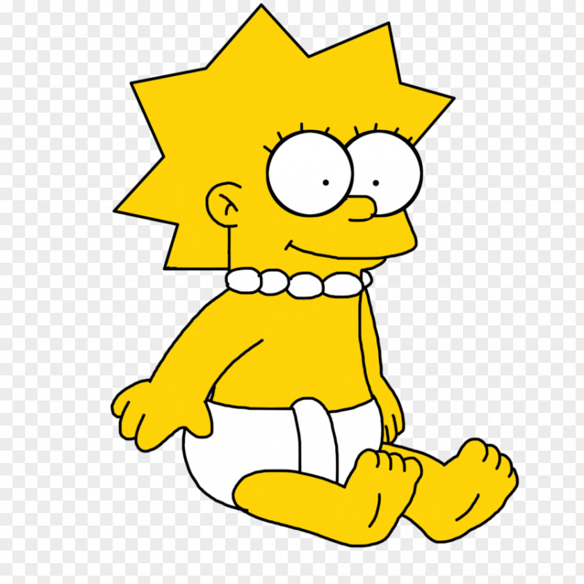 Bart Simpson Lisa Homer Maggie Family PNG