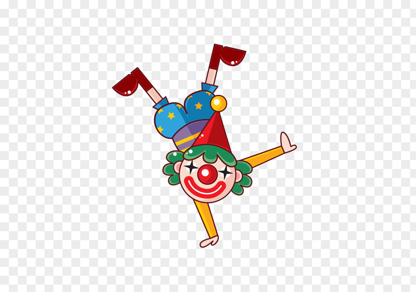 Cartoon Clown Circus PNG