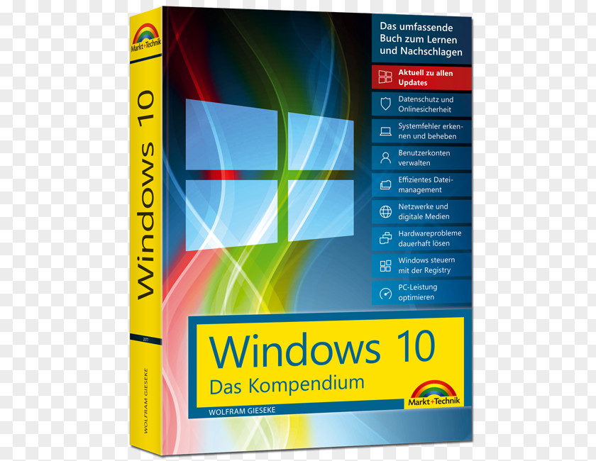 Das PraxisbuchInklusive Der Aktuellsten Updates Book Amazon.com Windows 10Das Große Kompendium BuchKomplett In Farbe (Hardback)Book 10 PNG