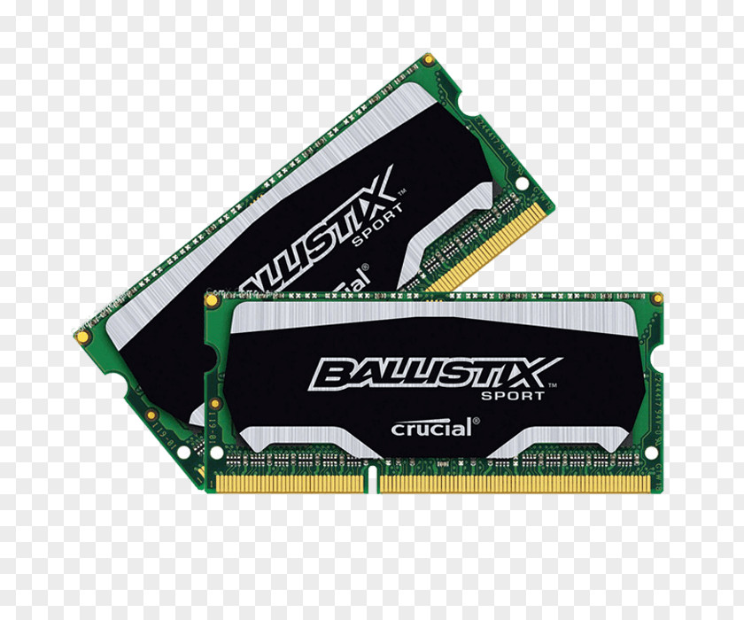 DIMM 240-pin DDR3 SDRAMDDR3 SDRAM Laptop SO-DIMM Ballistix Sport PNG