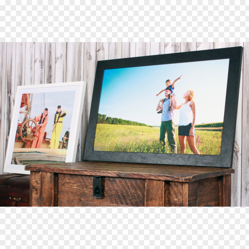 Hanging Polaroid Television Photographic Paper Display Advertising Picture Frames PNG
