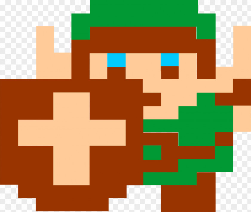 Mario Pixel The Legend Of Zelda II: Adventure Link Kid Icarus Nintendo Entertainment System PNG