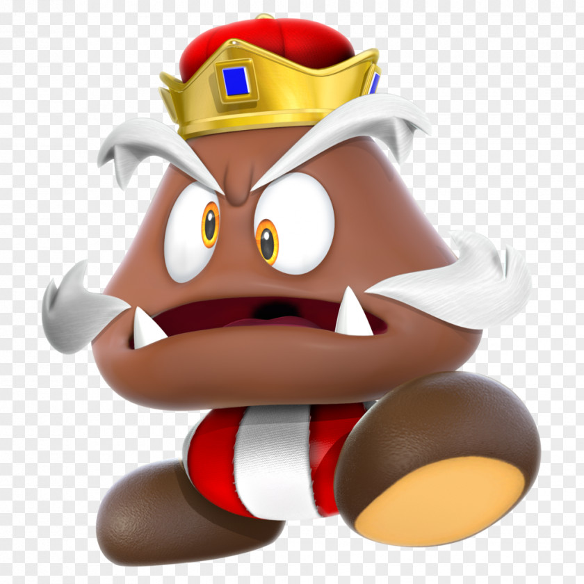 Mario Super Bros. Bowser 64 DS Goomba PNG