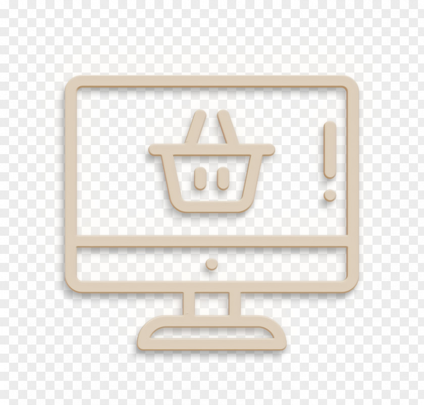 Monitor Icon Ecommerce Online Shopping PNG