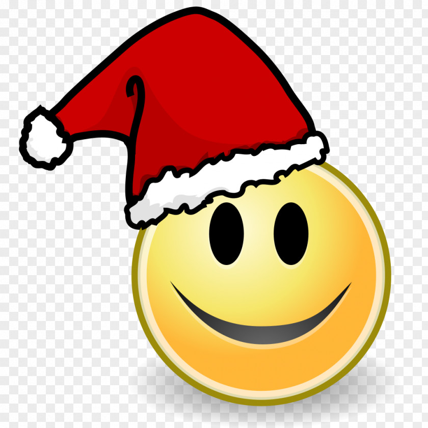 Smile Santa Claus Christmas PNG