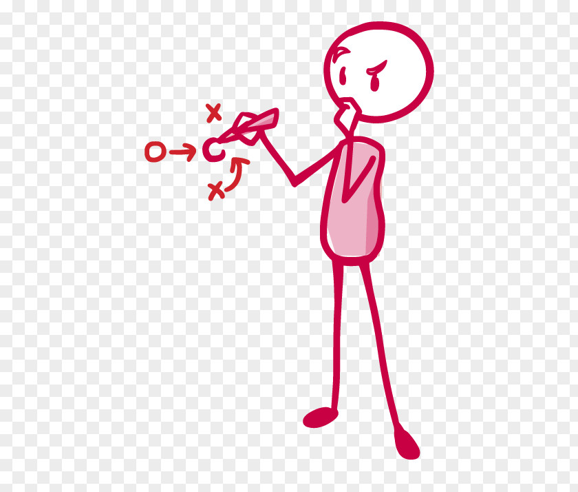 Stick Person Figure Writing PNG