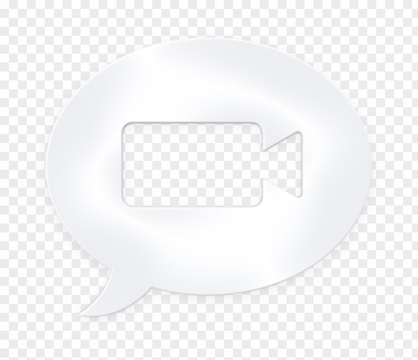 Symbol Blackandwhite Camera Icon Chat Dialog PNG