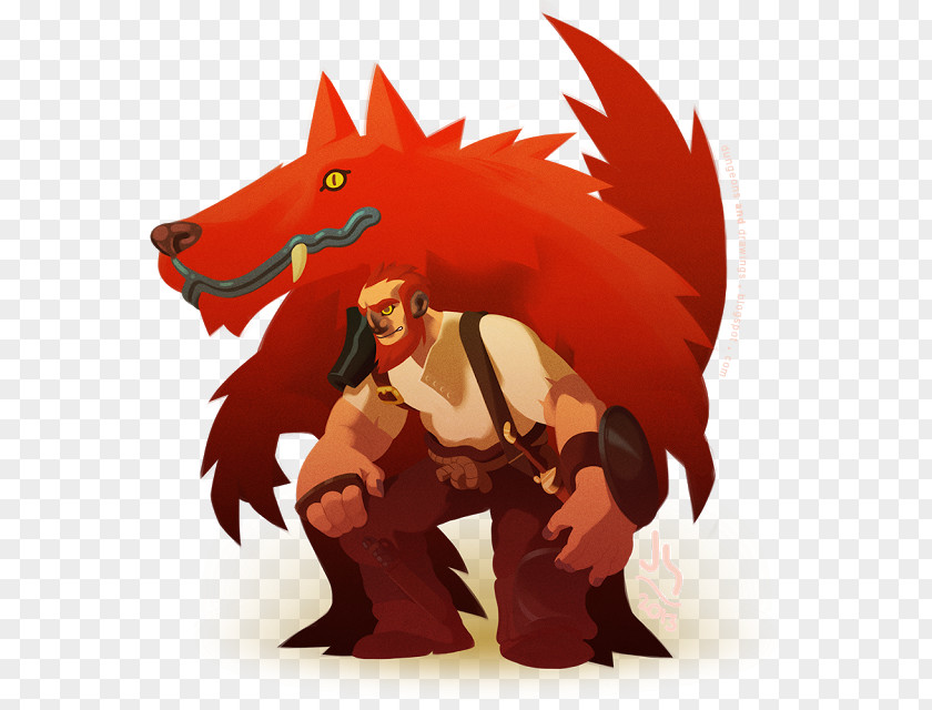 Werewolf Gray Wolf Goblin Demon Dungeons & Dragons PNG